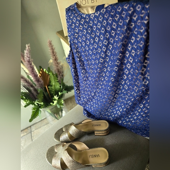 VANELLI Horus Metallic Slide On Sandals - Picture 8 of 8